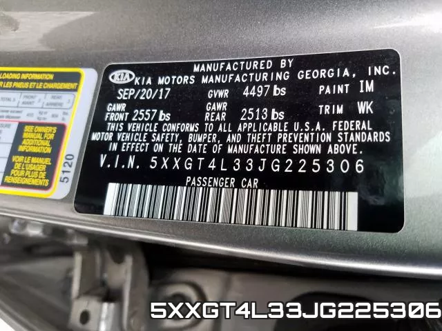5XXGT4L33JG225306 фото 2