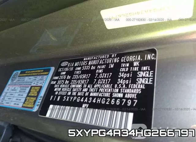 5XYPG4A34HG266797 фото 10