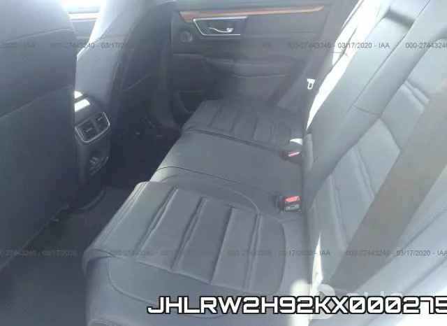 JHLRW2H92KX000275 фото 9