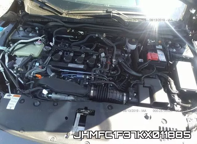 JHMFC1F37KX011885 фото 2