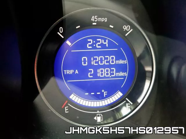 JHMGK5H57HS012957 фото 9