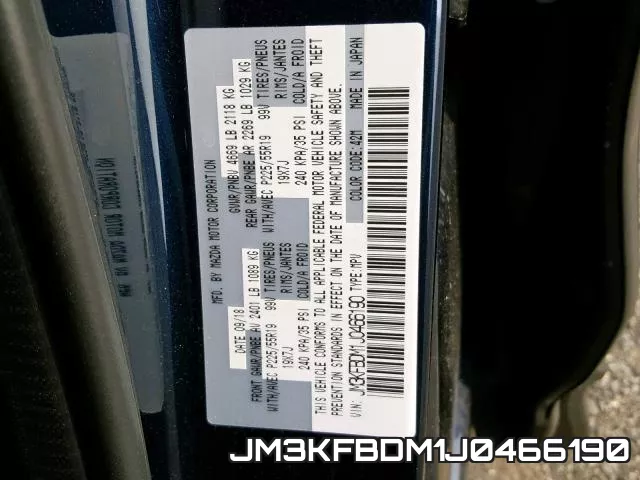 JM3KFBDM1J0466190 фото 2