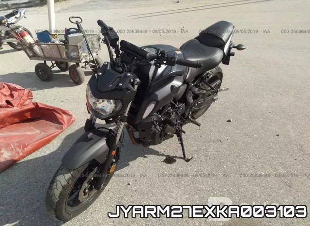 JYARM27EXKA003103 фото 3