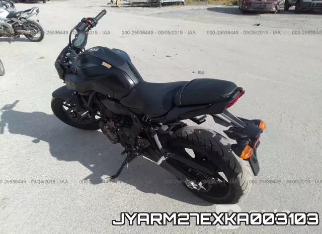 JYARM27EXKA003103 фото 4