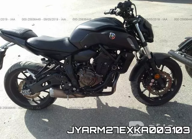 JYARM27EXKA003103 фото 9