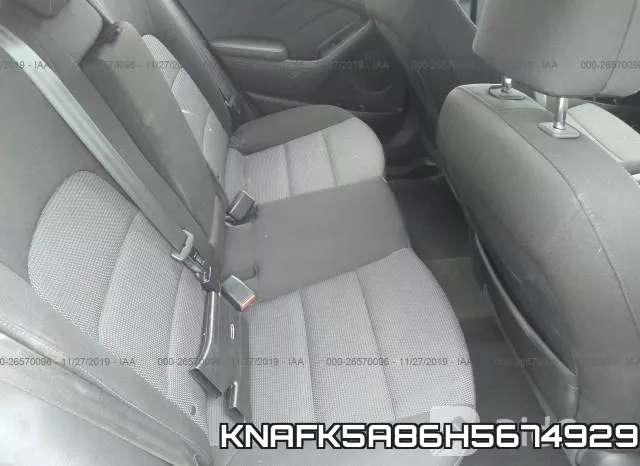 KNAFK5A86H5674929 фото 9