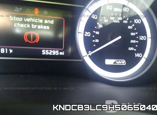 KNDCB3LC9H5065040 фото 8