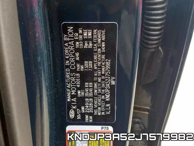 KNDJP3A52J7579982 фото 2
