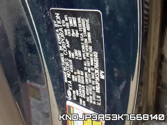 KNDJP3A53K7668140 фото 2