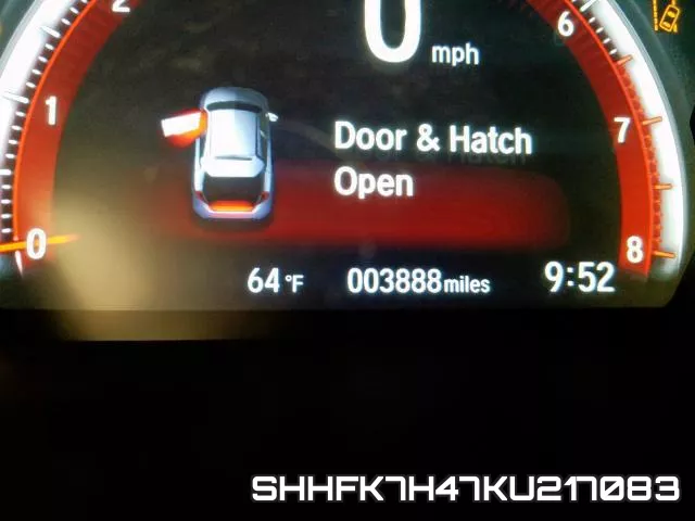 SHHFK7H47KU217083 фото 9