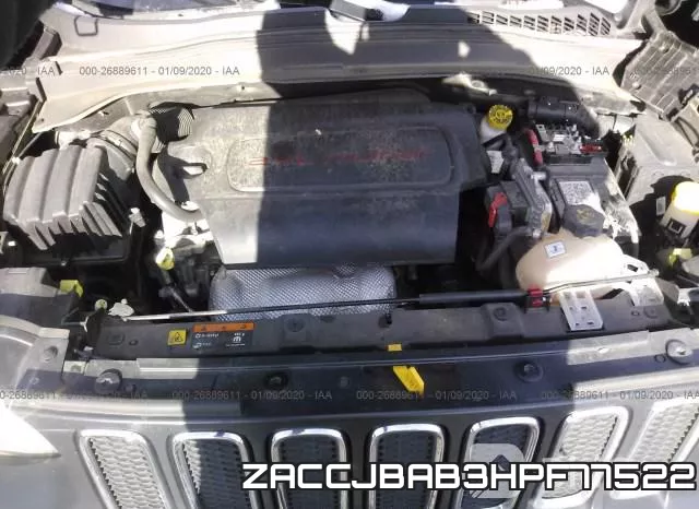 ZACCJBAB3HPF77522 фото 2
