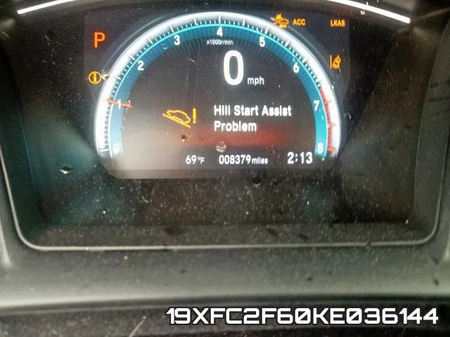 19XFC2F60KE036144 фото 9