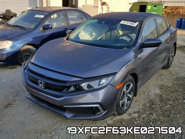 19XFC2F63KE027504 фото 3