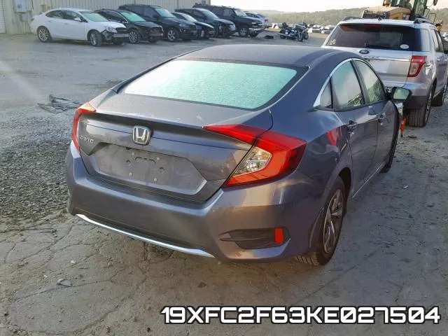 19XFC2F63KE027504 фото 5
