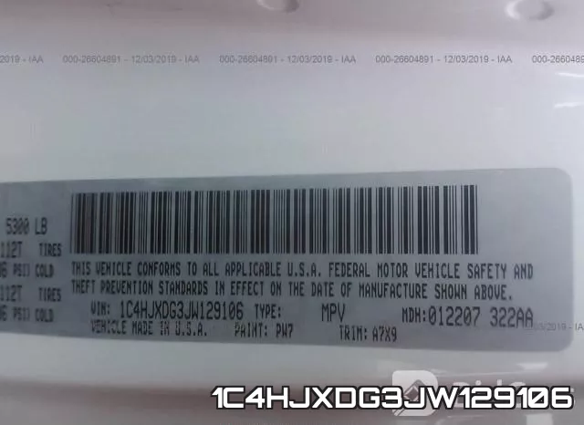 1C4HJXDG3JW129106 фото 10