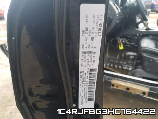 1C4RJFBG3HC764422 фото 2