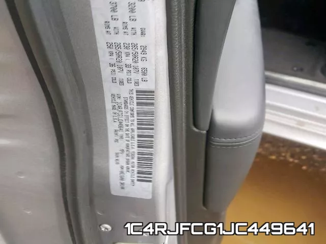 1C4RJFCG1JC449641 фото 2