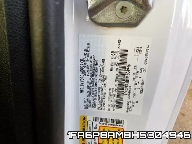 1FA6P8AM8H5304946 фото 2