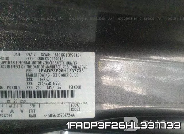 1FADP3F26HL337733 фото 10