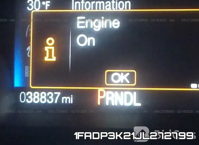 1FADP3K21JL272799 фото 8