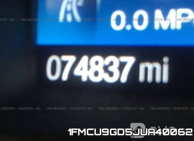 1FMCU9GD5JUA40062 фото 8