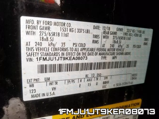 1FMJU1JT9KEA08073 фото 2