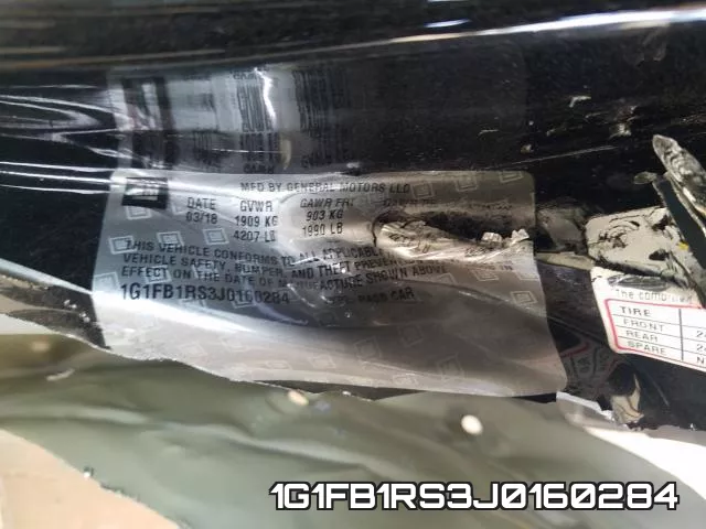 1G1FB1RS3J0160284 фото 2