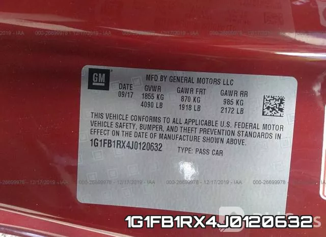 1G1FB1RX4J0120632 фото 10