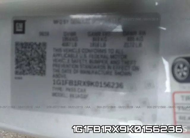 1G1FB1RX9K0156236 фото 10