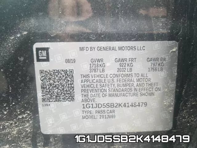 1G1JD5SB2K4148479 фото 2