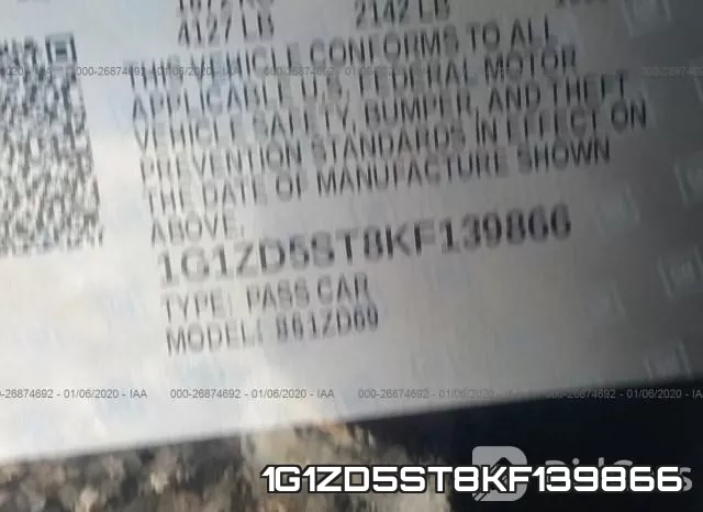 1G1ZD5ST8KF139866 фото 10