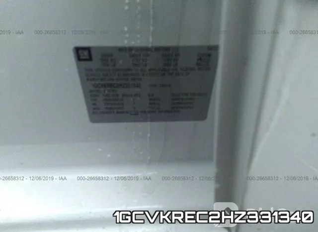 1GCVKREC2HZ331340 фото 10