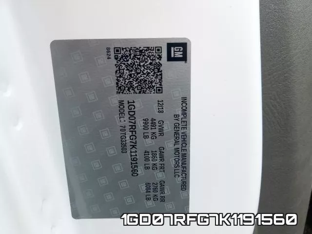 1GD07RFG7K1191560 фото 2