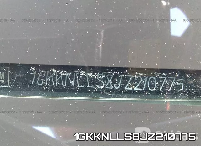 1GKKNLLS8JZ210775 фото 10