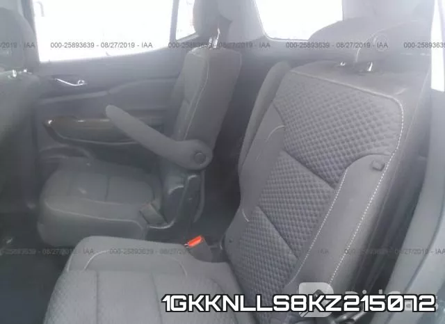 1GKKNLLS8KZ215072 фото 9