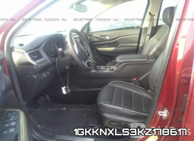 1GKKNXLS3KZ178617 фото 6