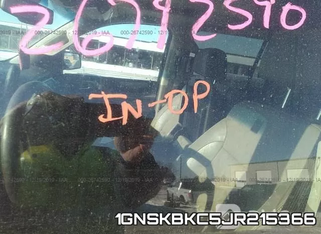 1GNSKBKC5JR215366 фото 8
