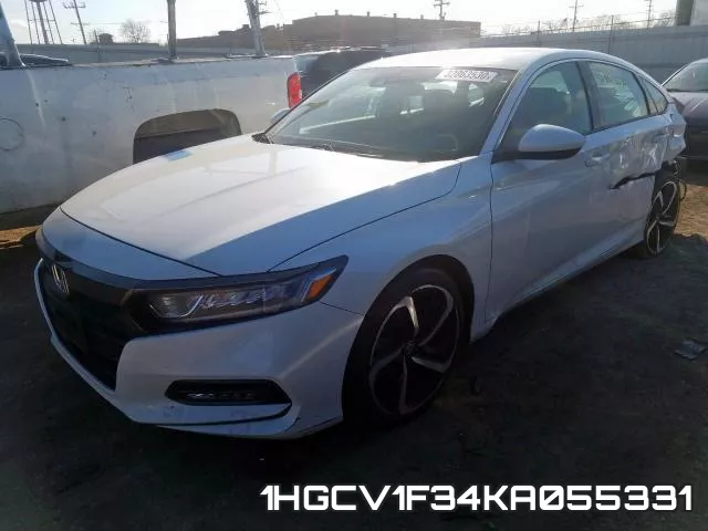 1HGCV1F34KA055331 фото 3