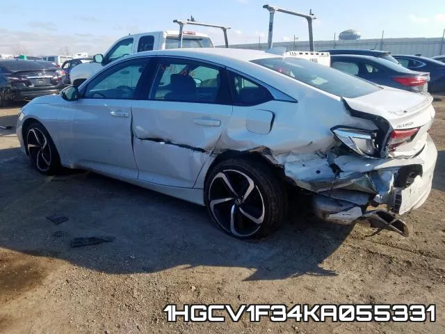 1HGCV1F34KA055331 фото 4