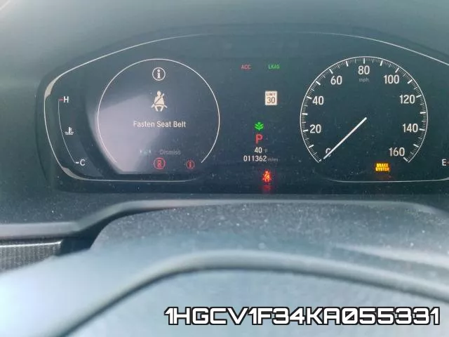 1HGCV1F34KA055331 фото 9