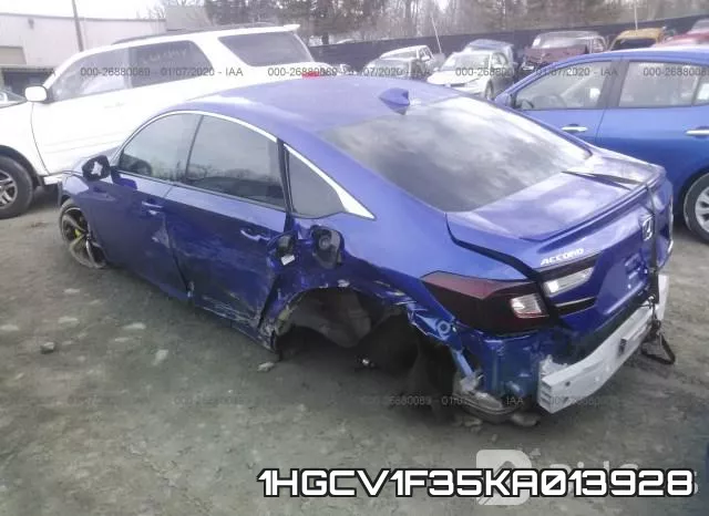 1HGCV1F35KA013928 фото 4