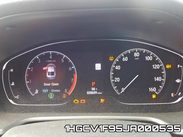 1HGCV1F95JA000535 фото 9