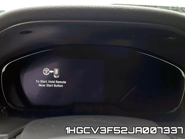 1HGCV3F52JA007337 фото 9