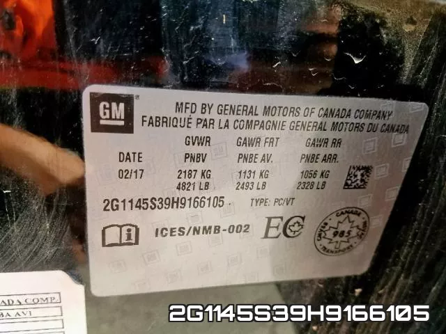 2G1145S39H9166105 фото 2