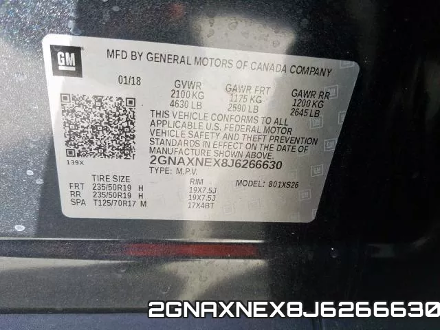2GNAXNEX8J6266630 фото 2