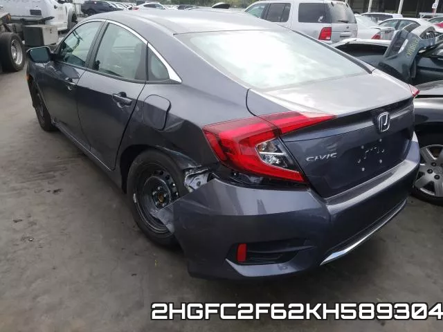 2HGFC2F62KH589304 фото 4