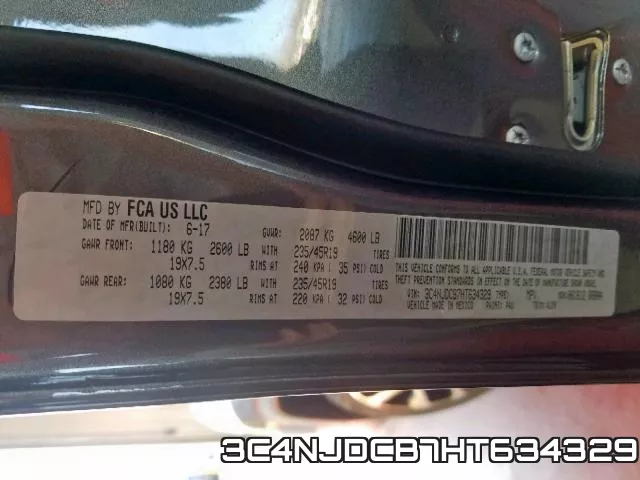 3C4NJDCB7HT634329 фото 2