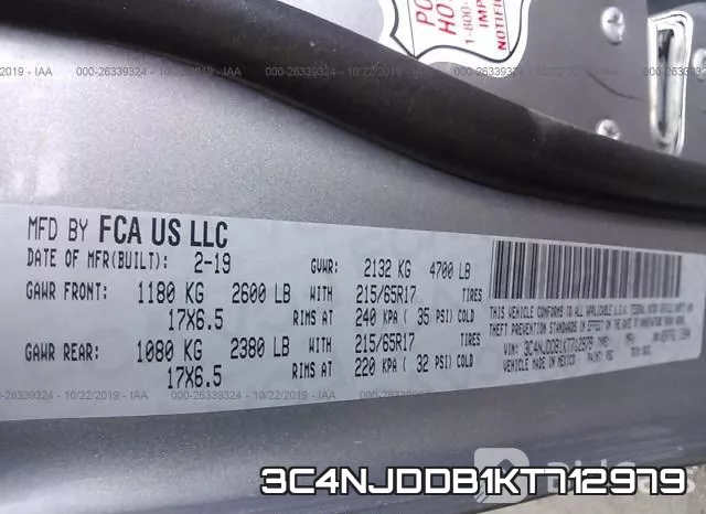 3C4NJDDB1KT712979 фото 10