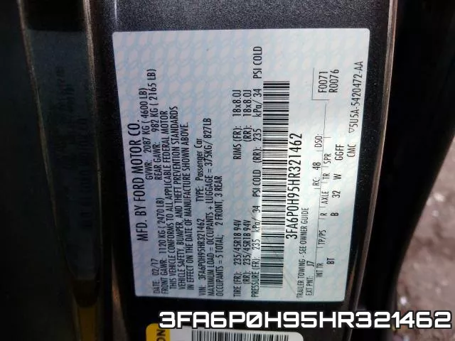 3FA6P0H95HR321462 фото 2