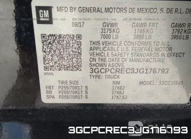 3GCPCREC3JG176793 фото 10